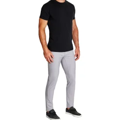 State and Liberty Athletic Fit Stretch Tech Chino - Light Grey| Shorts|Jeans