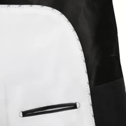 State and Liberty Athletic Fit Stretch Tuxedo - Black with Shawl Lapel| Tuxedos|Suits