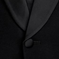 State and Liberty Athletic Fit Stretch Tuxedo Jacket - Black with Peak Lapel| Tuxedos|Blazers