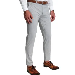 State and Liberty Athletic Fit Suit Pants - Lightweight Heathered Light Grey| Suit Pants|Dress Pants