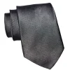 State and Liberty Black Woven Silk Tie| Accessories