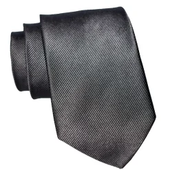 State and Liberty Black Woven Silk Tie| Accessories