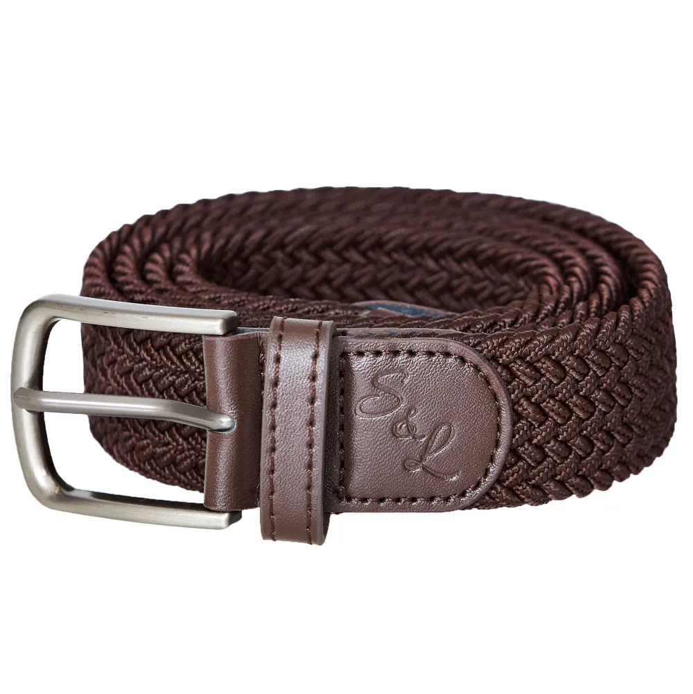State and Liberty Casual Stretch Belt - Brown| Accessories