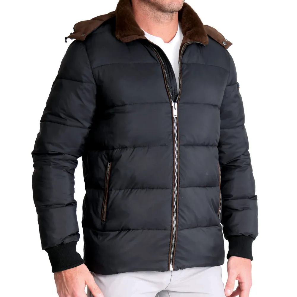 State and Liberty Down Puffer Coat - Black| Coats & Jackets