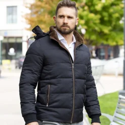 State and Liberty Down Puffer Coat - Black| Coats & Jackets