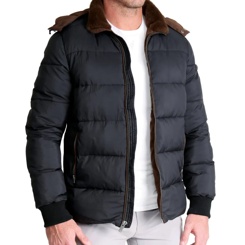 State and Liberty Down Puffer Coat - Black| Coats & Jackets