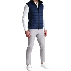 State and Liberty Down Puffer Vest - Navy| Coats & Jackets