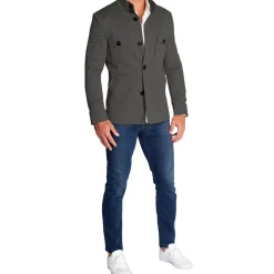 State and Liberty Field Jacket - Dark Grey| Coats & Jackets