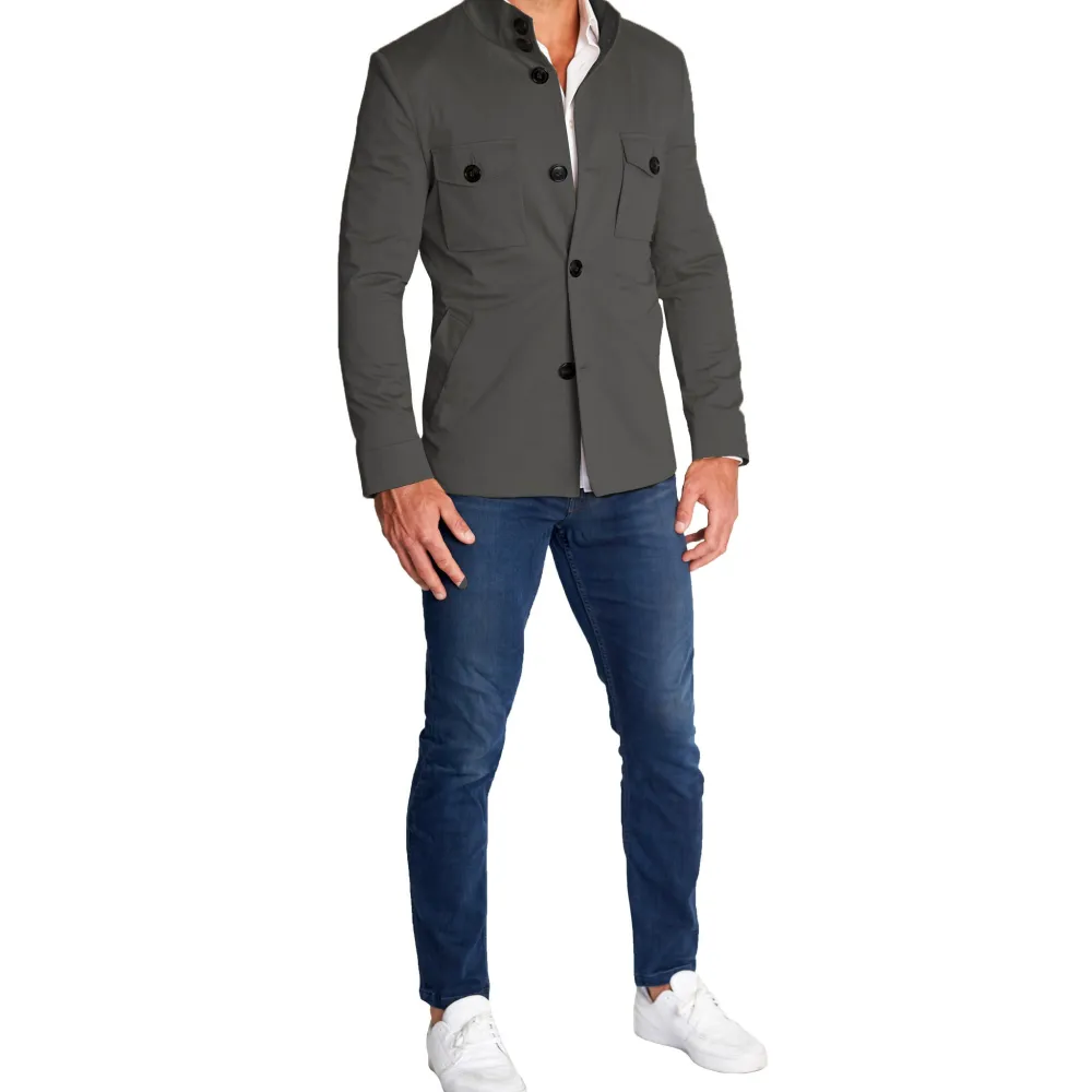 State and Liberty Field Jacket - Dark Grey| Coats & Jackets