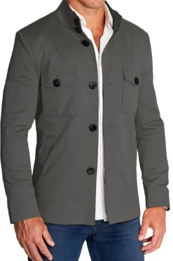 State and Liberty Field Jacket - Dark Grey| Coats & Jackets