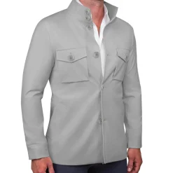 State and Liberty Field Jacket - Light Grey| Coats & Jackets