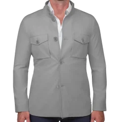 State and Liberty Field Jacket - Light Grey| Coats & Jackets