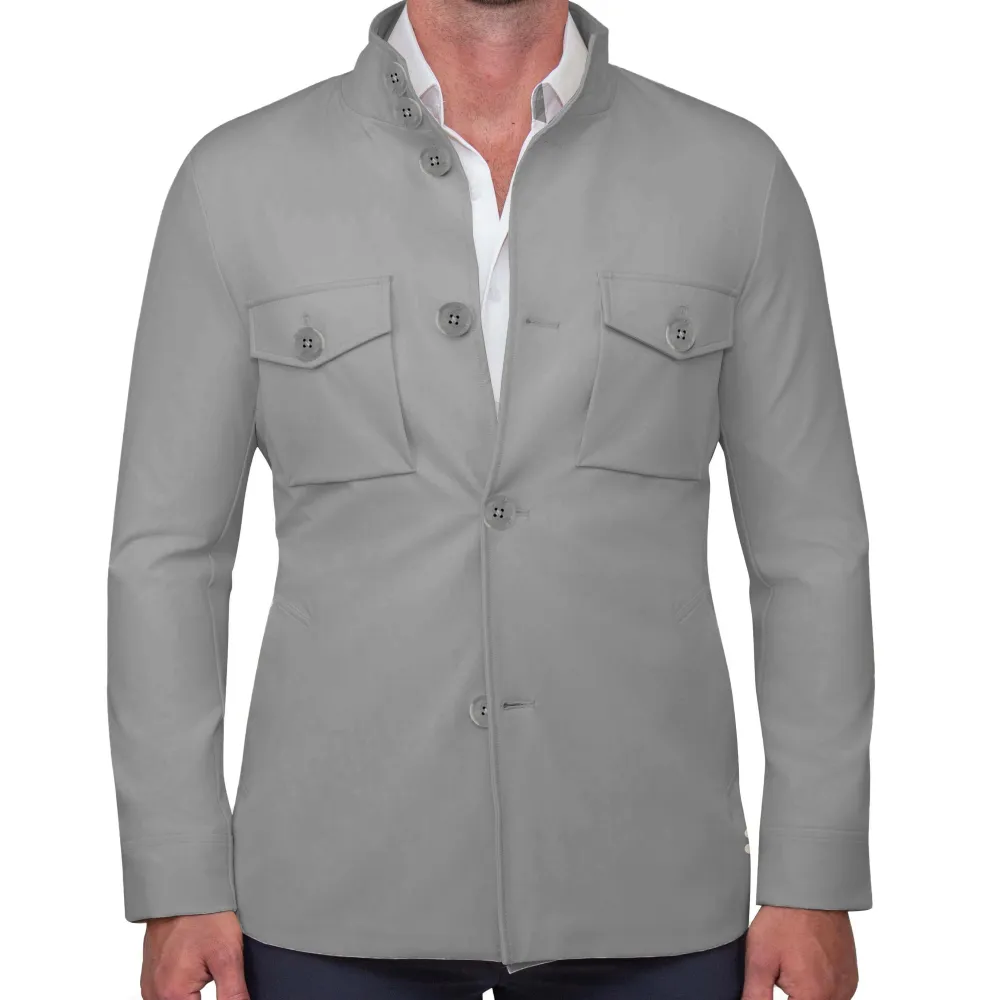 State and Liberty Field Jacket - Light Grey| Coats & Jackets