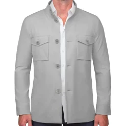 State and Liberty Field Jacket - Light Grey| Coats & Jackets