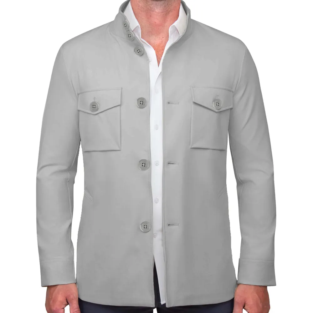 State and Liberty Field Jacket - Light Grey| Coats & Jackets