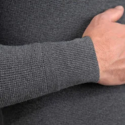State and Liberty Heavy Knit Crewneck - Charcoal| Quarter Zips & Hoodies|Casual Long Sleeves