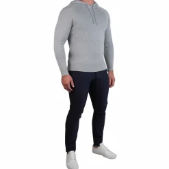 State and Liberty Heavy Knit Hoodie - | Casual Long Sleeves|Quarter Zips & Hoodies