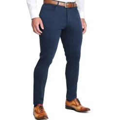 State and Liberty Knit Chino - Navy| Tech Chinos|Suit Pants