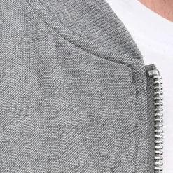 State and Liberty Knit Stretch Bomber - Grey| Coats & Jackets