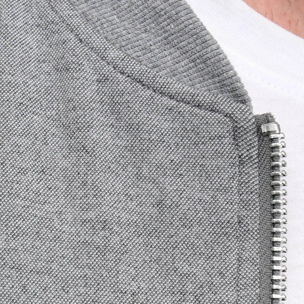 State and Liberty Knit Stretch Bomber - Grey| Coats & Jackets