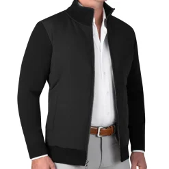 State and Liberty Knit Zip Jacket - Black| Coats & Jackets