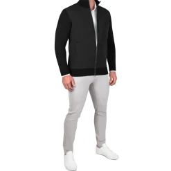 State and Liberty Knit Zip Jacket - Black| Coats & Jackets