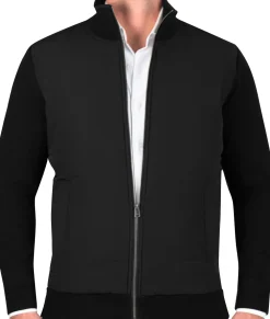 State and Liberty Knit Zip Jacket - Black| Coats & Jackets
