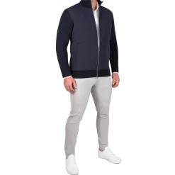 State and Liberty Knit Zip Jacket - Navy| Coats & Jackets
