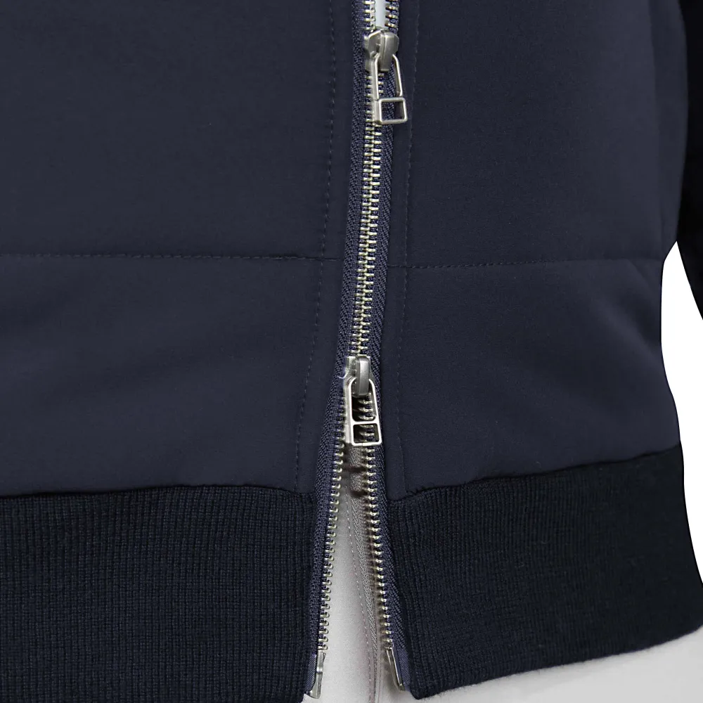 State and Liberty Knit Zip Jacket - Navy| Coats & Jackets