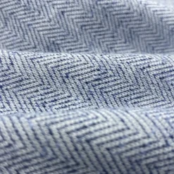 State and Liberty Light Blue Herringbone Overcoat| Coats & Jackets