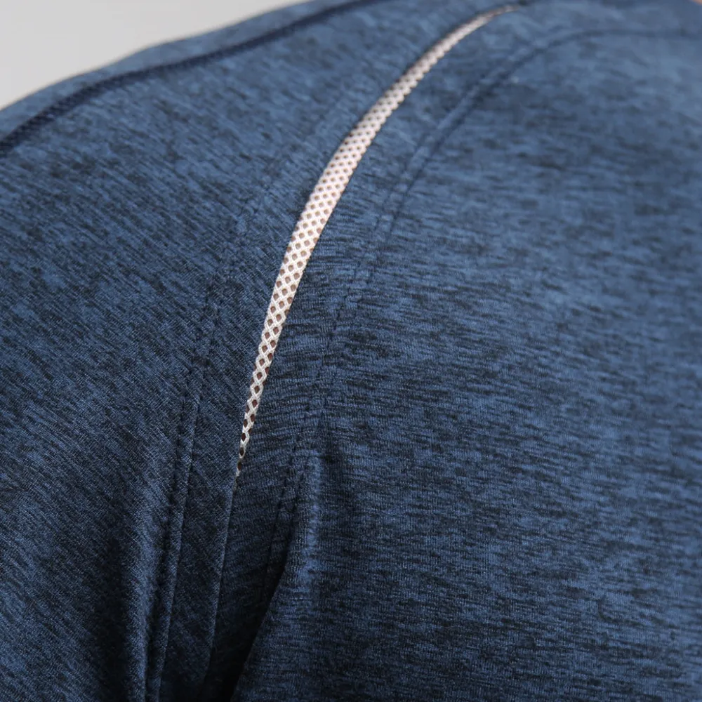 State and Liberty Long Sleeve Heavy Tech Crewneck - Deep Navy| Casual Long Sleeves