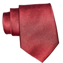 State and Liberty Maroon Woven Silk Tie| Accessories