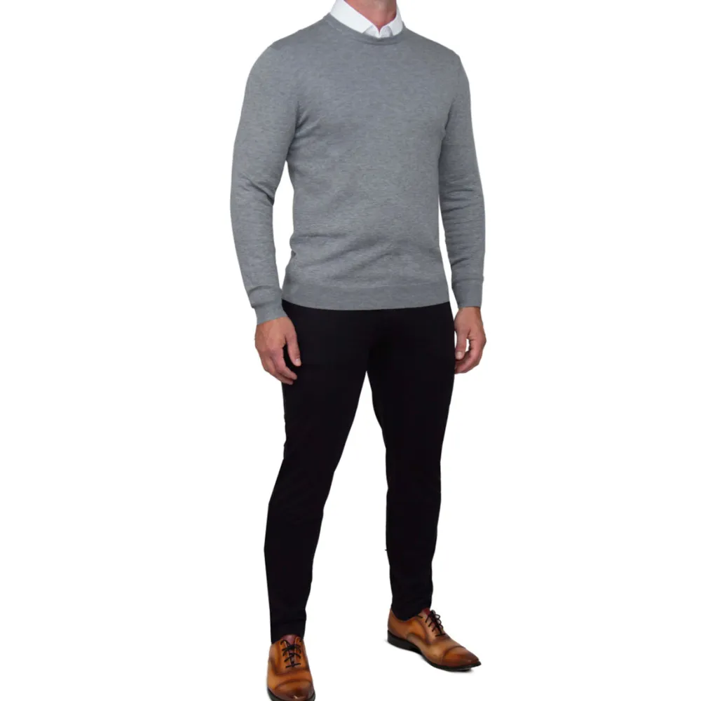 State and Liberty Mid-Weight Wool Crewneck - | Quarter Zips & Hoodies|Casual Long Sleeves