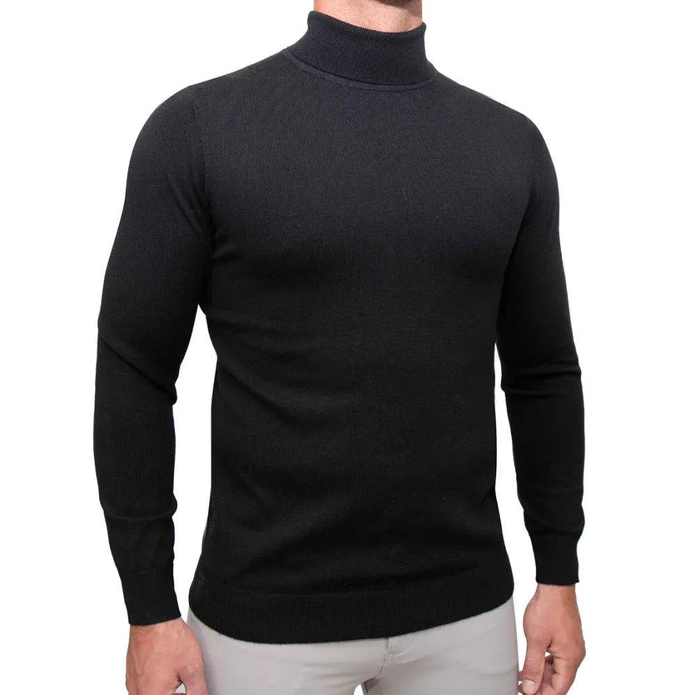 State and Liberty Mid-Weight Wool Turtleneck - | Quarter Zips & Hoodies|Casual Long Sleeves