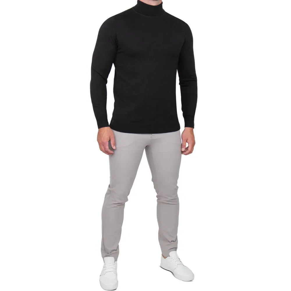 State and Liberty Mid-Weight Wool Turtleneck - | Quarter Zips & Hoodies|Casual Long Sleeves