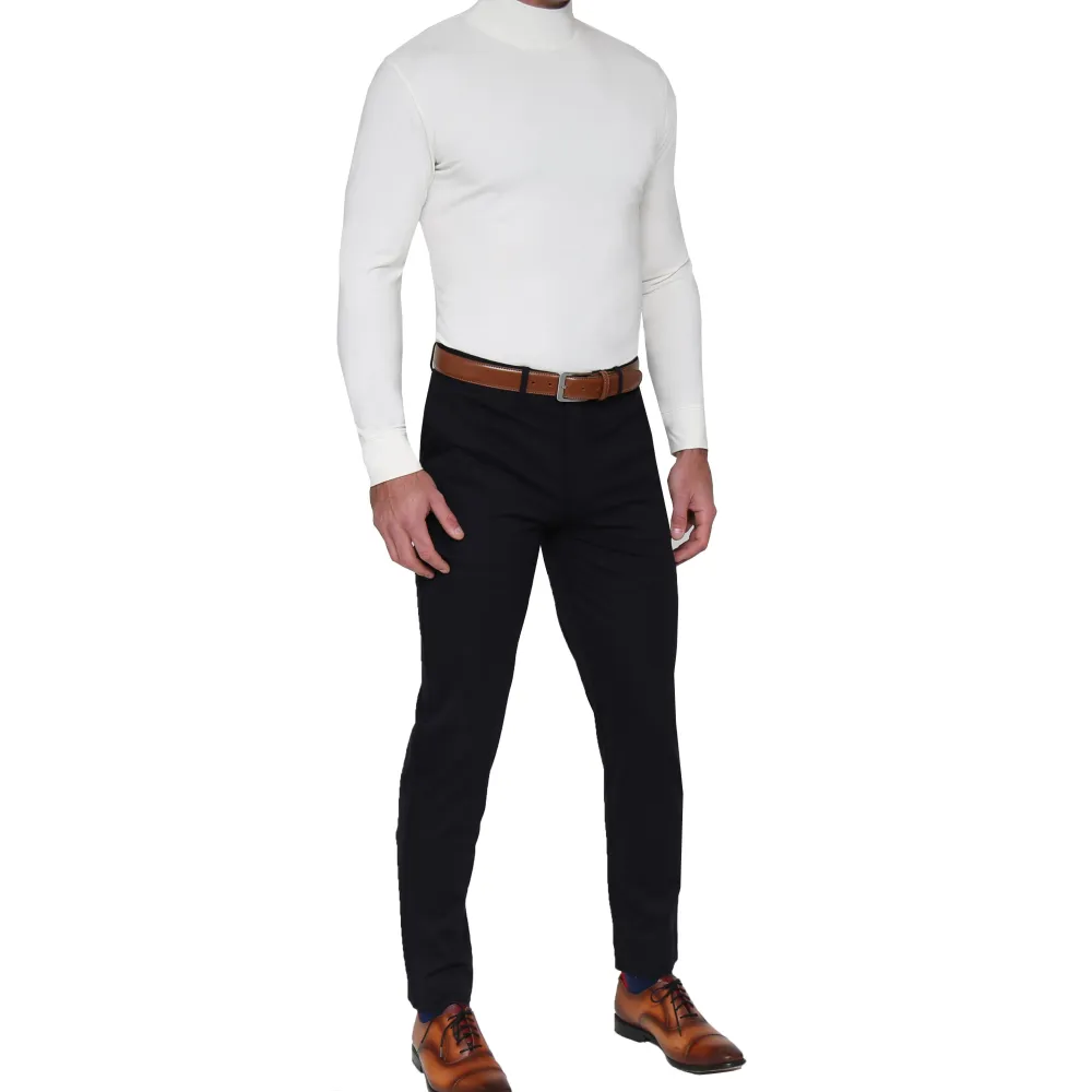 State and Liberty Mock Turtleneck - Cream| Quarter Zips & Hoodies|Casual Long Sleeves