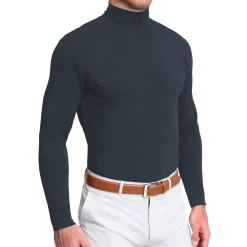 State and Liberty Mock Turtleneck - Navy| Quarter Zips & Hoodies|Casual Long Sleeves