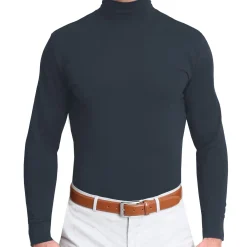 State and Liberty Mock Turtleneck - Navy| Quarter Zips & Hoodies|Casual Long Sleeves