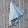State and Liberty Pocket Square - Light Blue Pinstripe| Accessories