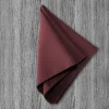 State and Liberty Pocket Square - Maroon| Accessories