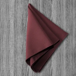 State and Liberty Pocket Square - Maroon| Accessories