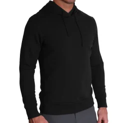 State and Liberty Solid Black Hoodie| Quarter Zips & Hoodies