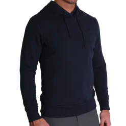 State and Liberty Solid Navy Hoodie| Quarter Zips & Hoodies