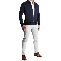 State and Liberty Suede Stretch Bomber - Navy| Coats & Jackets