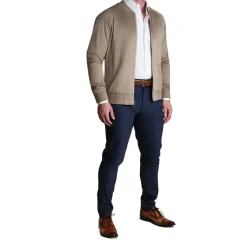 State and Liberty Suede Stretch Bomber - Tan| Coats & Jackets