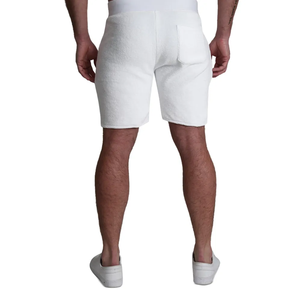 State and Liberty Terry Cloth Bungalow Shorts - White| Shorts