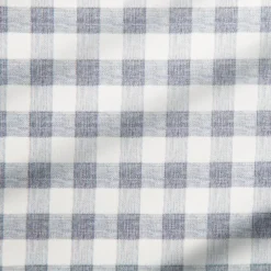 State and Liberty "The August" White & Grey Big Check Short Sleeve Button Down| T-shirts|Short Sleeve Button Downs