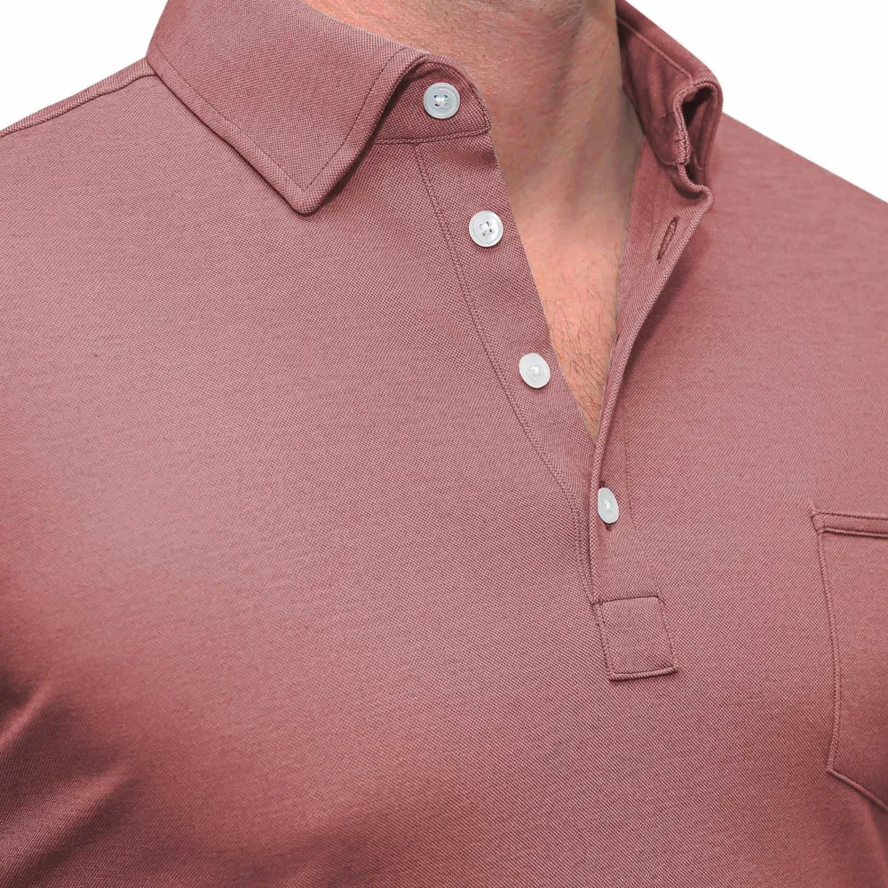 State and Liberty "The Avery" Pique Polo| Short Sleeve Button Downs|Polos
