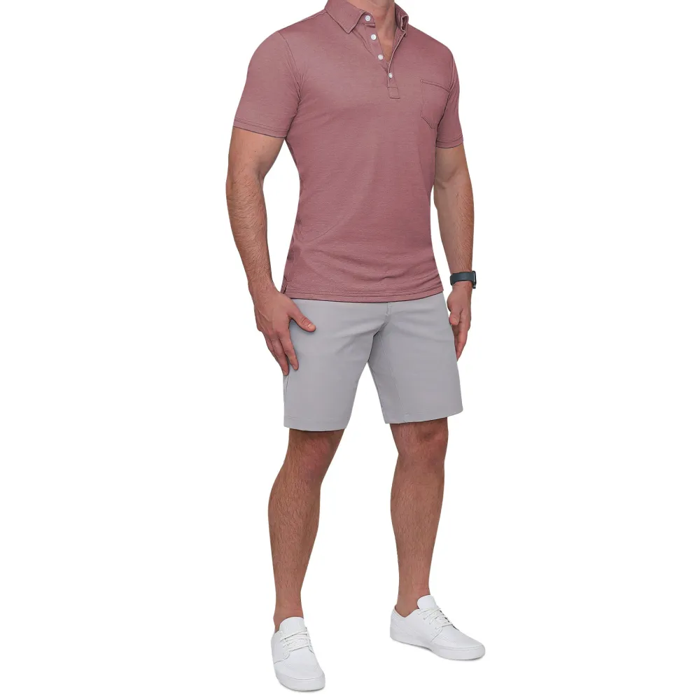 State and Liberty "The Avery" Pique Polo| Short Sleeve Button Downs|Polos
