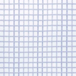 State and Liberty "The Baxter" Blue Mini Line Patterned Windowpane| Dress Shirts